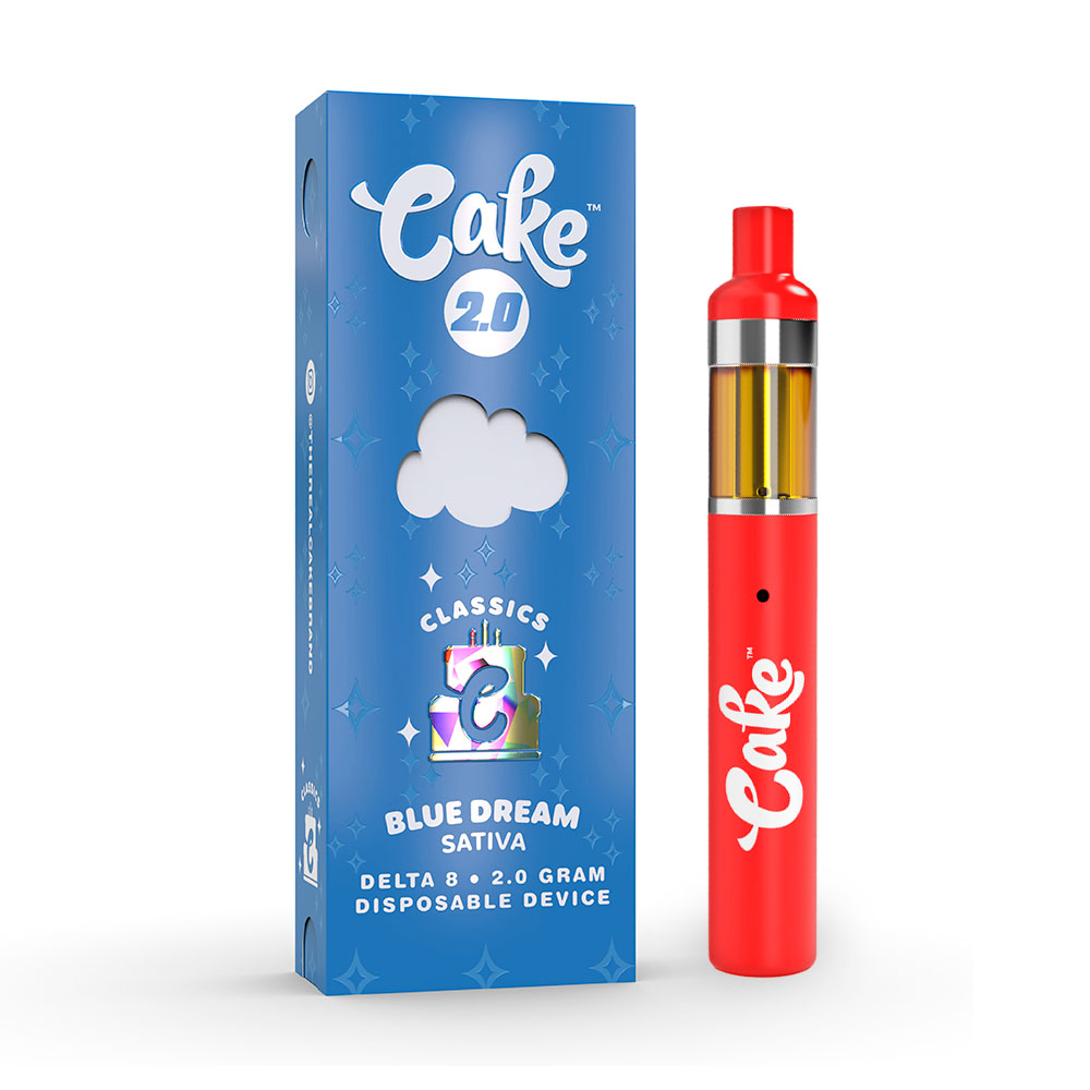 cake-2-gram-d8-disposable-blue-dream cake cart delta 8